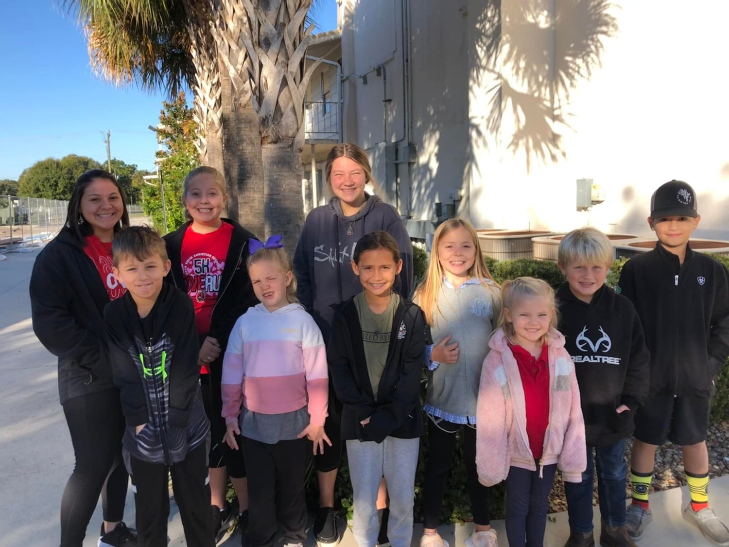 Help us congratulate our November Students of the Month: Emma, Hannah, Ruby, Arturo, Bailey, Rylan, Elizabeth, Ryhett, Parker, & Jersey! Not pictured: Daisy!